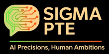 Logo of Sigma PTE for intelligent practice with AI