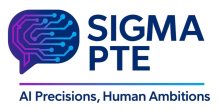 Logo of Sigma PTE for intelligent practice with AI